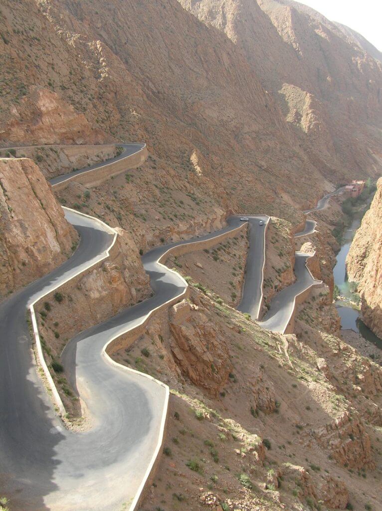 OLYMPUS DIGITAL CAMERA Dades valley in Morocco