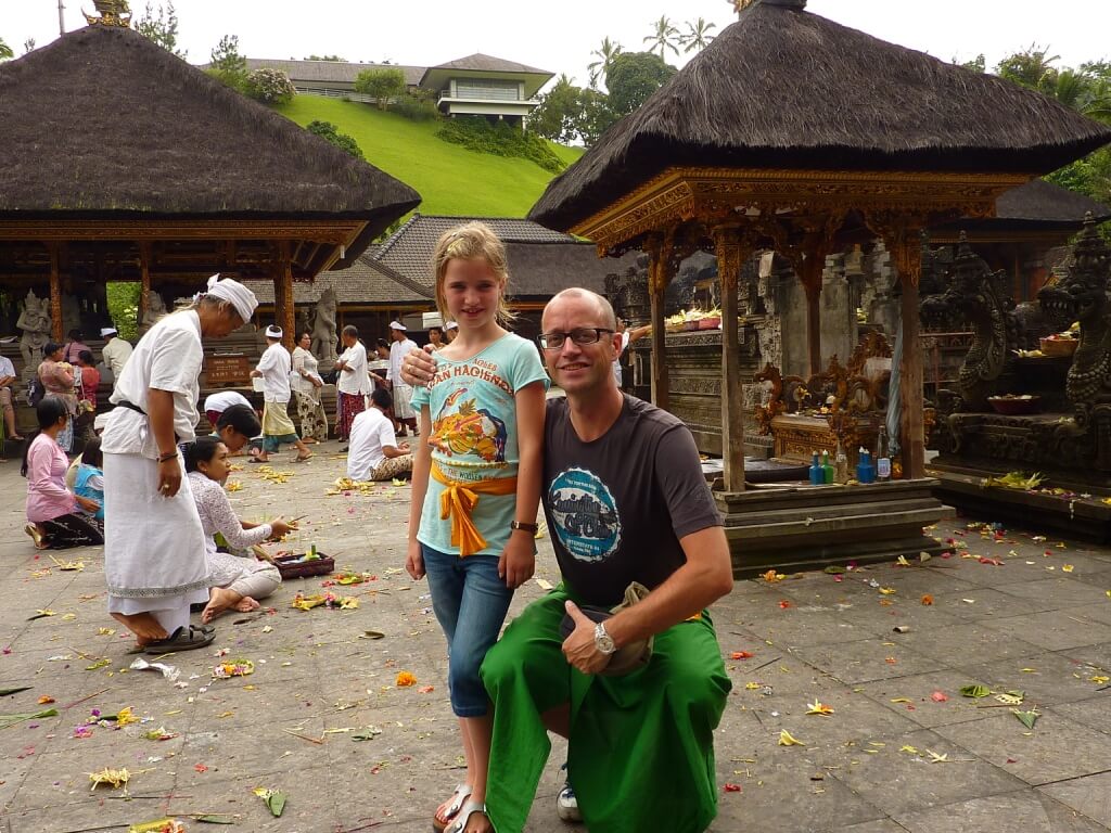 Temple grounds in Bali Temple grounds in Bali