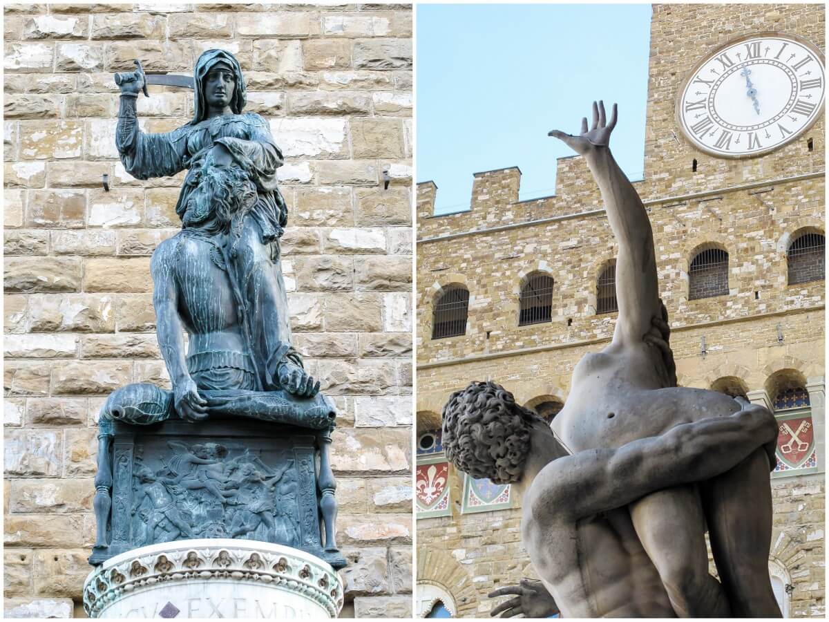 Sculpture in Piazza della Signoria, Florence