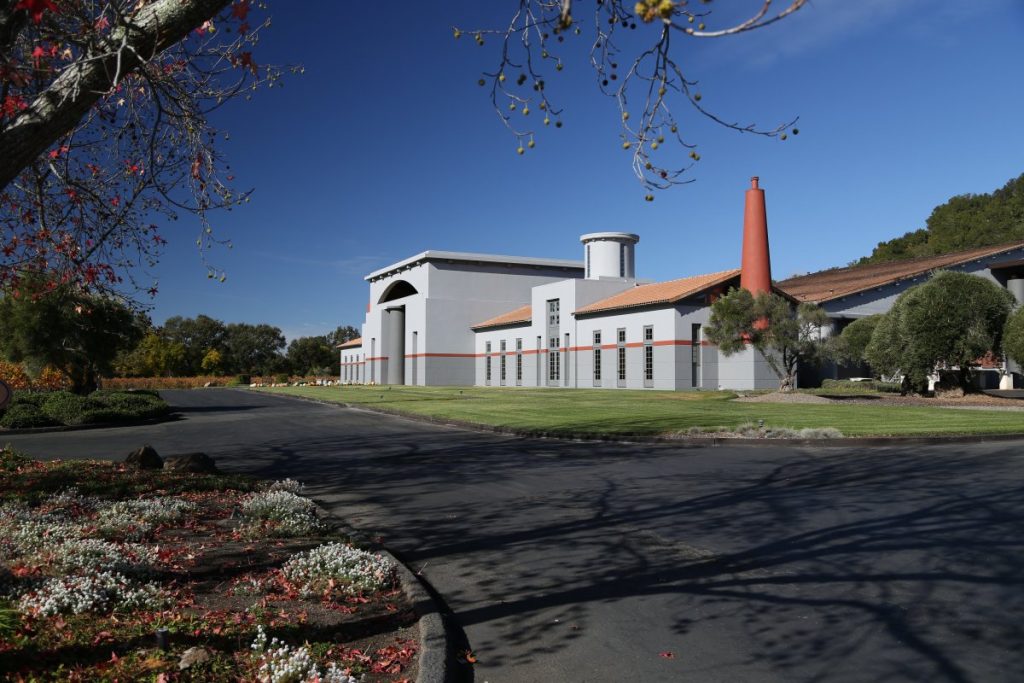 Winery architecture Napa Valley