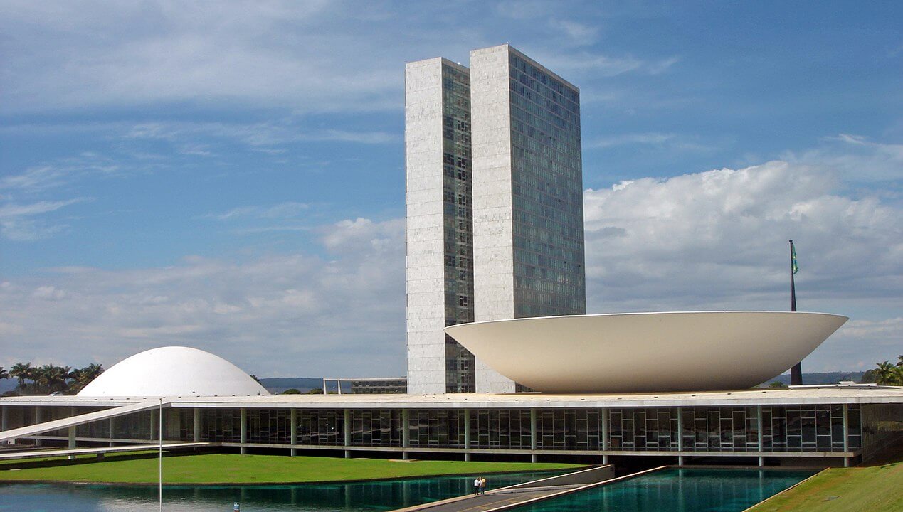 Oscar Niemeyer architecture in Brasilia