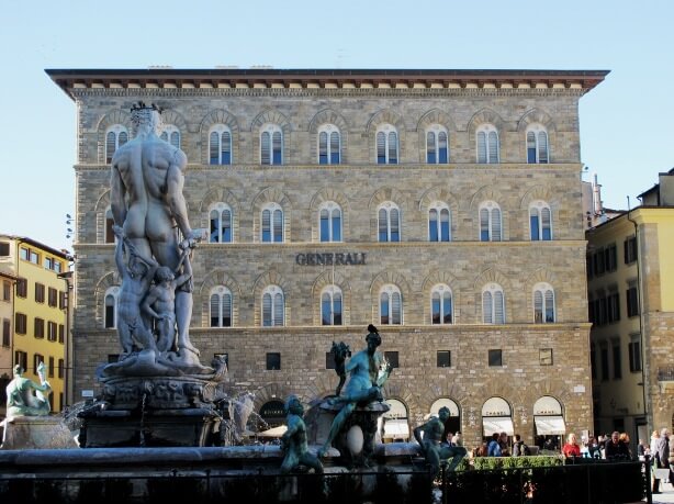 Neptune fountain