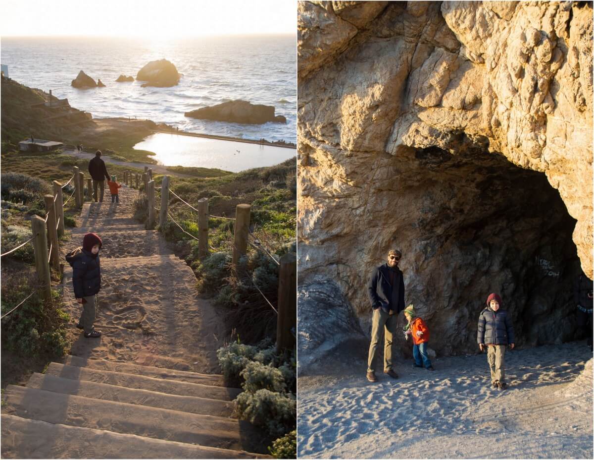 Lands End with kids