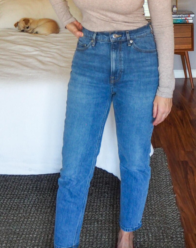 everlane cheeky jeans review