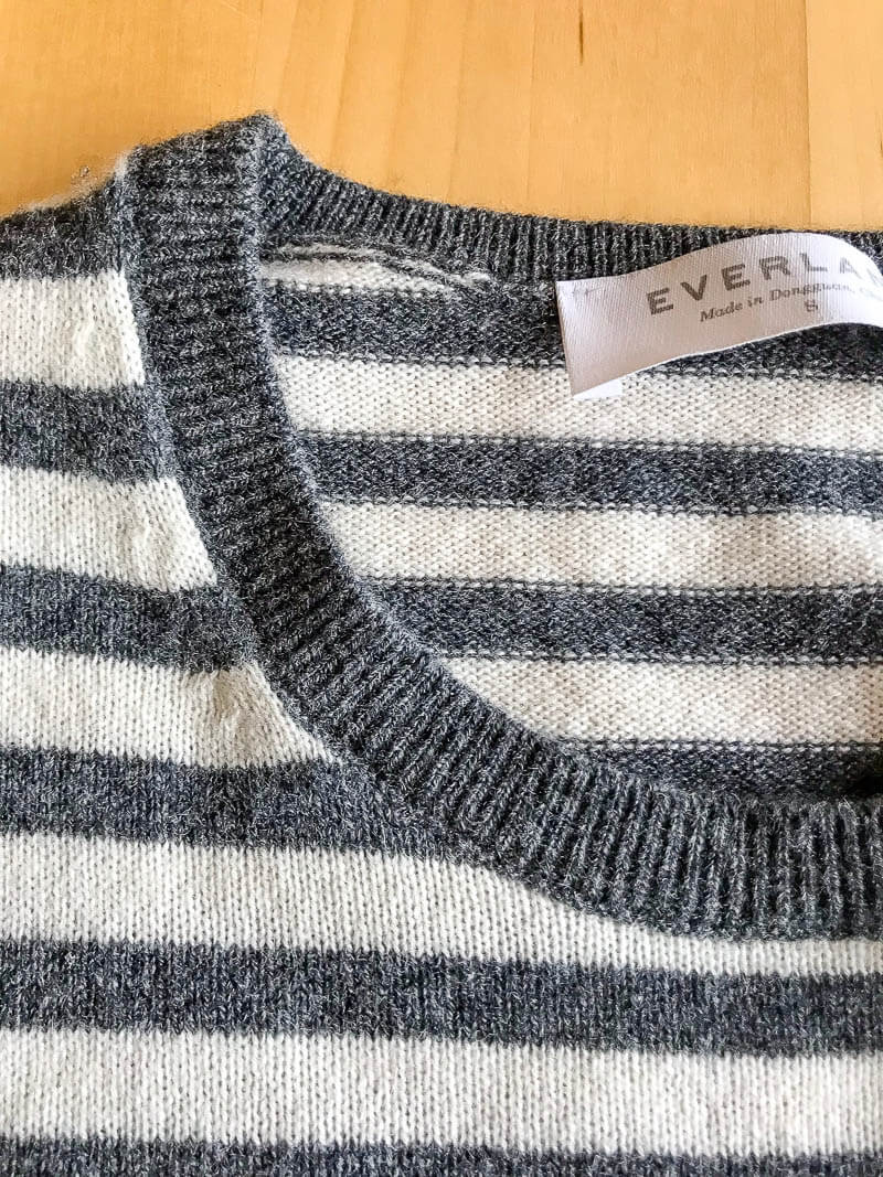 Everlane cashmere sweater reviews