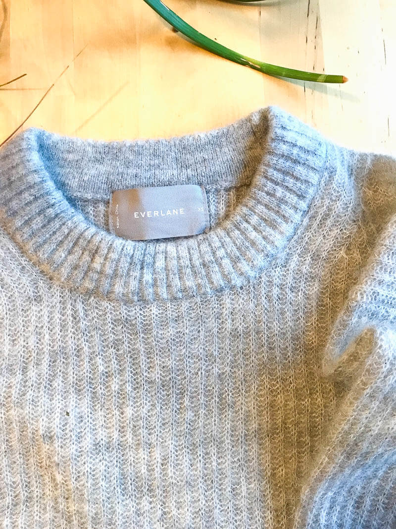 Everlane alpaca sweater review