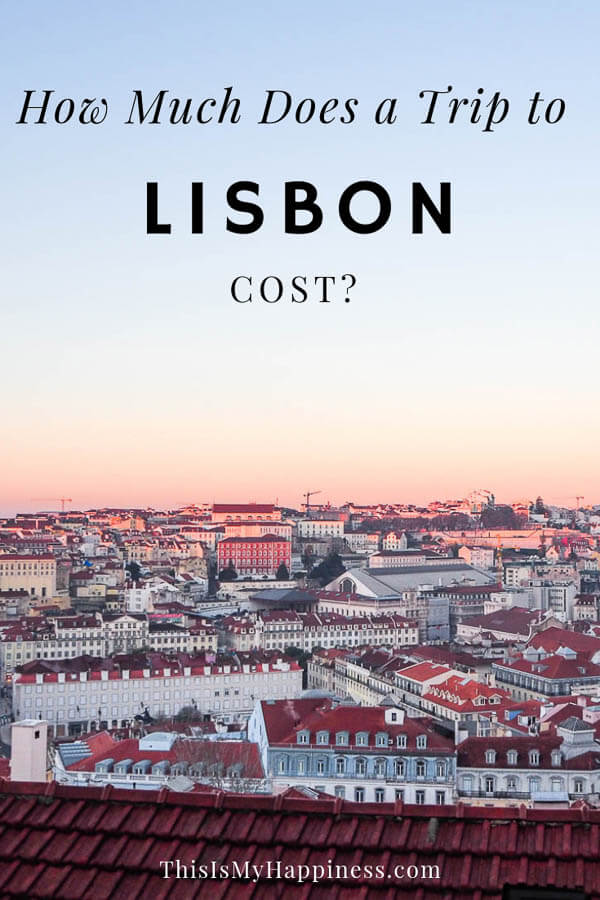 How much does a trip to Lisbon cost?
