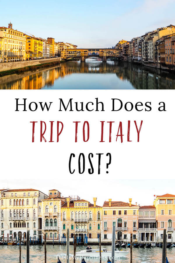 How much does a trip to Italy cost?
