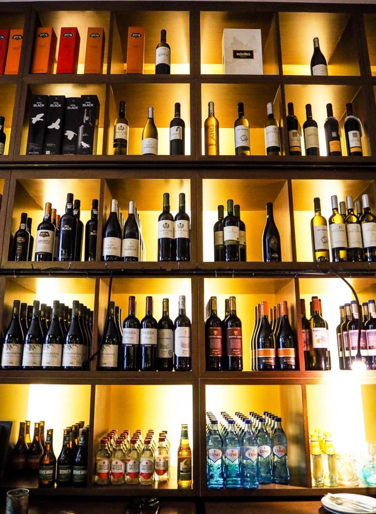 wine bar in Lisbon