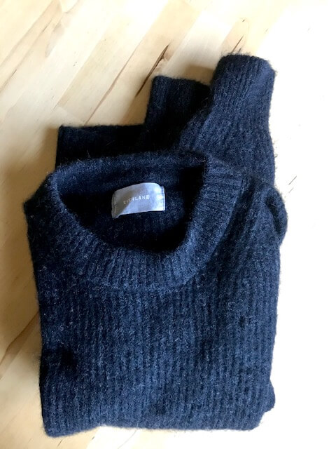 Everlane alpaca sweater review