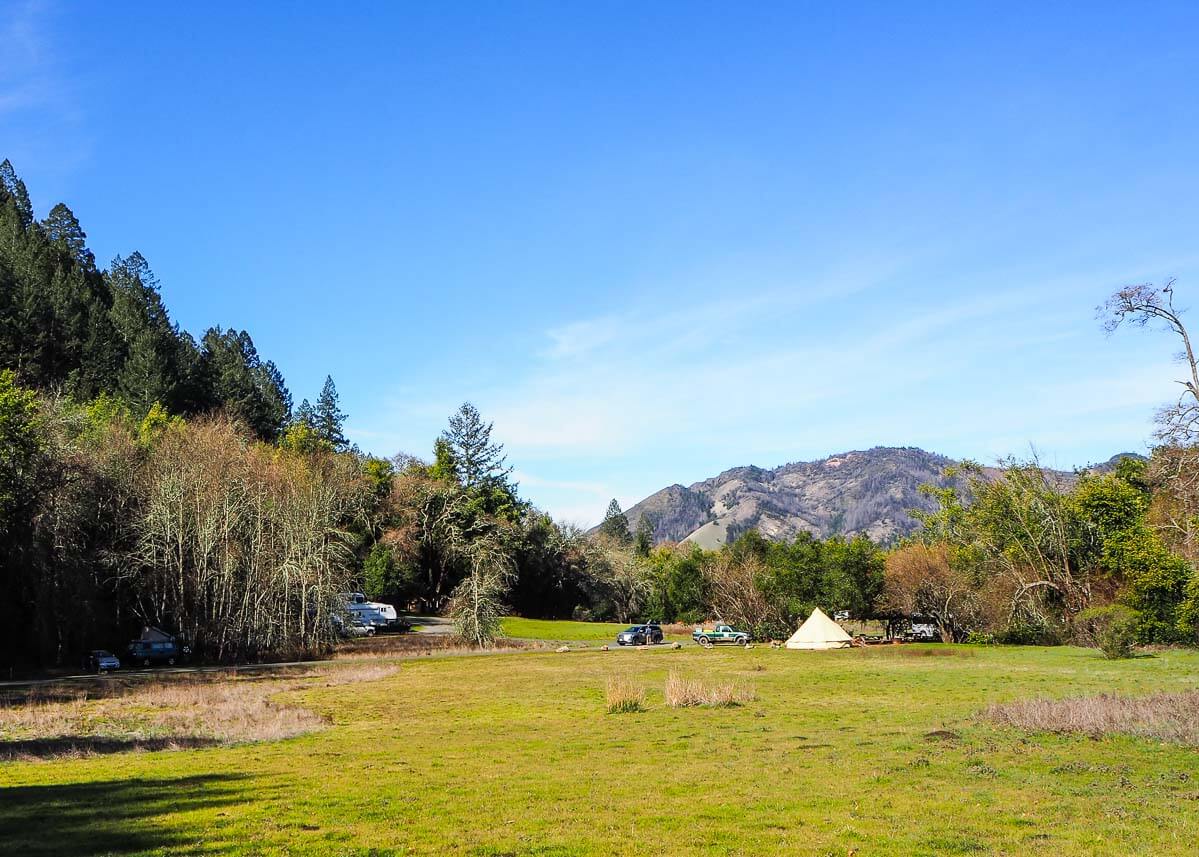 where to go camping sonoma county
