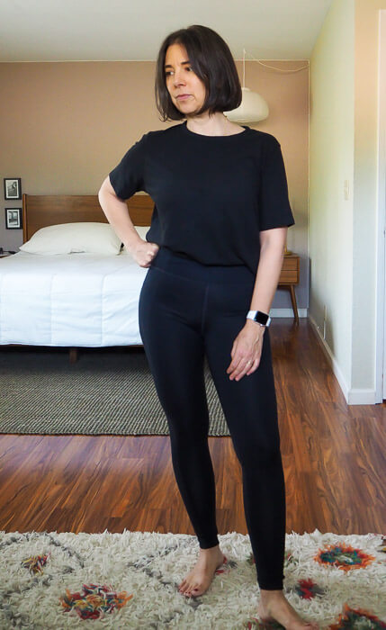 Girlfriend Collective sustainable leggings review
