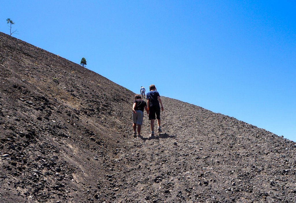 Lassen National Park hike with kids