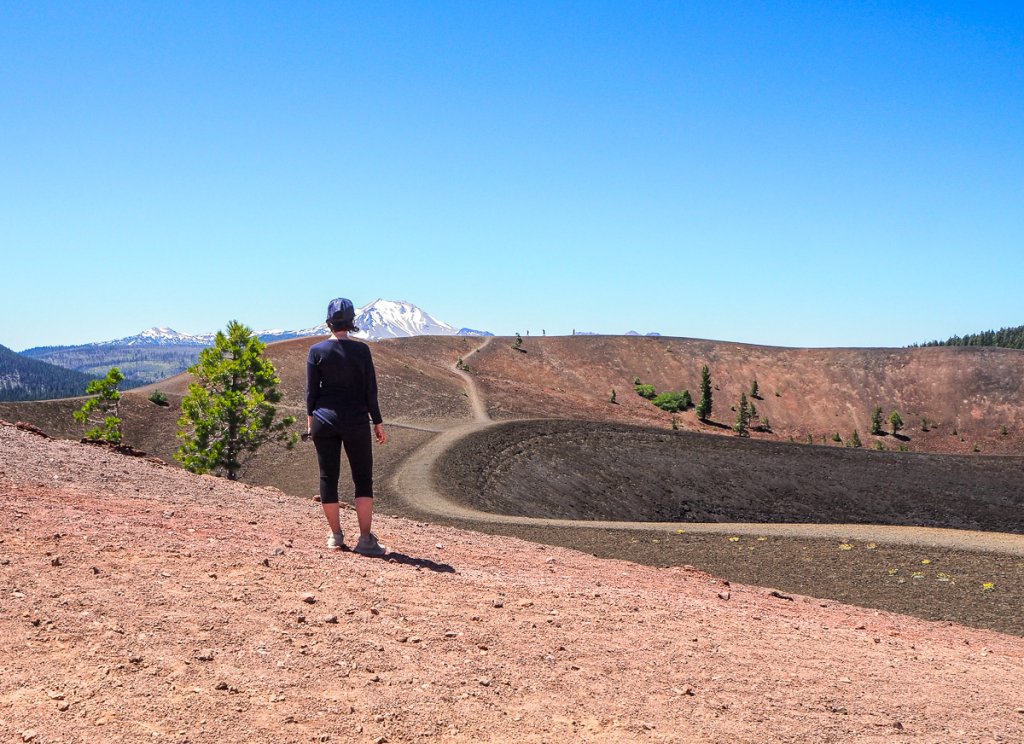 Hiking to the Painted Dunes at Lassen Volcanic National Park