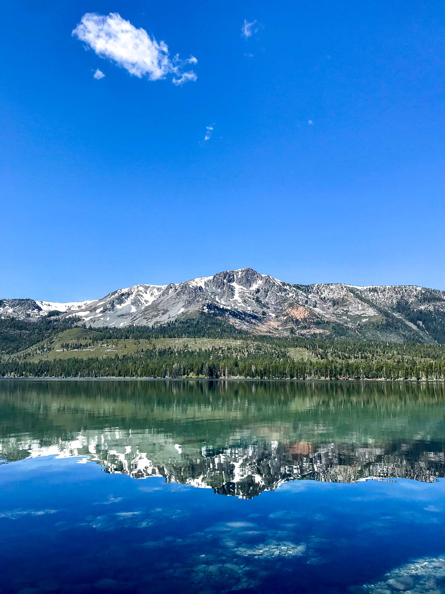 best trips in northern california: Lake Tahoe, Fallen Leaf Lake