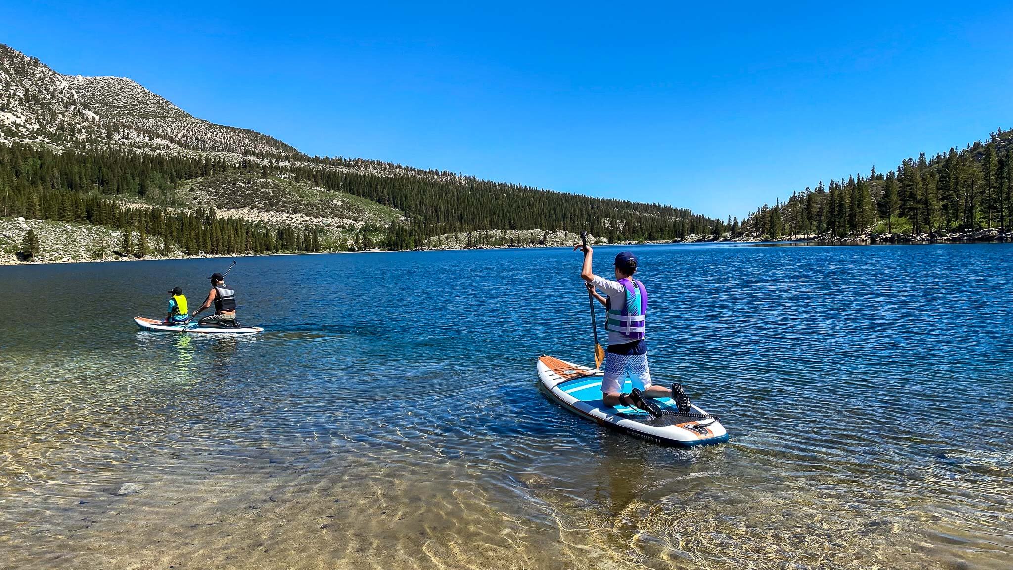 RV camping trip in Eastern Sierra Highway 395